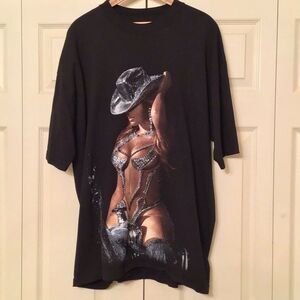 Beyonce Renaissance Tour Shirt Black Cowgirl